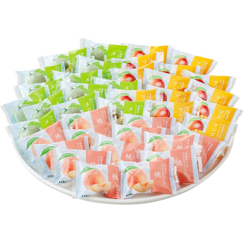 岡山 果物屋さんのひとくちシャーベット A-OH【直送品】［送料無料］（※お届けは6月12日～）