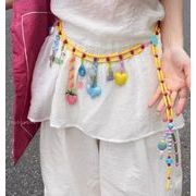 ベルト レディース  モチーフ カラフル ポップ 個性的 派手 可愛い Y2K