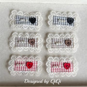 新入荷 蝶結び デコパーツ 生地 パッチ 刺繍アップリケDIY ヘアアクセサリーバッグ装飾 貼り付けパーツ