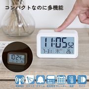 電波デジタル置時計 WH
