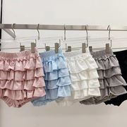 フリルミニスカート　レディース　INS　韓国ファッション