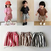 2026新作 韓国子供服 ベビー服  キッズ 男女兼用ショートズボン3色 73cm-120cm