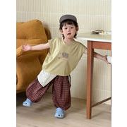 2026夏新作 韓国風子供服 キッズ服 ベビー服 男の子 トップス&ズボン 分けて販売 73~110CM