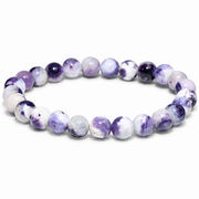 約8mm ラベンダーパープル ティファニーストーン《Tiffany Stone》希少天然石ブレスレット