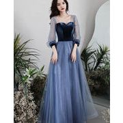 結婚式・司会者用ワンピース・花嫁ウェディングドレス・パーティードレス・披露宴/写真撮影  ロングドレス
