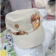 春夏物 立体  トーク帽 カラフル お洒落 ストリート ヒップホップ マリンキャップ 小顔効果