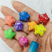 アクリル ビーズパーツ デコパーツDIY  カスタムボールペン対応 デコ素材 手芸材料 チェーンパーツ