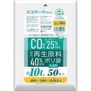 ＧＥ１０　再生原料入小型５０枚半透明０．０１２