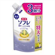 薬用ソフレ濃厚しっとり入浴液ホワイトフローラルの香り大容量つめかえ
