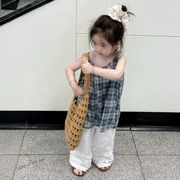 2026新作 韓国子供服 ベビー服  キッズ 女の子キャミソールワンピース80cm-140cm