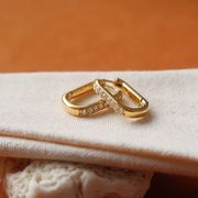 サージカルステンレスピアス　アクセサリー　デザイン　金属アレルギー対応　18kコーティング