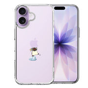 iPhone17 側面ソフト 背面ハード ハイブリッド クリア ケース ペンギン Appleは重い？