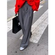 ゆったりワイドレッグ ロングパンツ