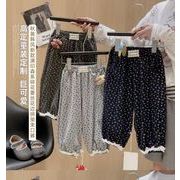 2026新作 キッズ服　ボトムス　パンツ　花柄ズボン　★73-150