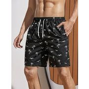 2026 年夏新作 水着 メンズ サーフパンツ  海水パンツ   ショートパンツ 速乾素材 紐付き