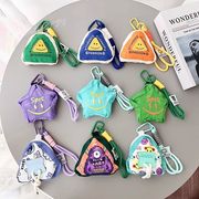 イヤホンケース イヤホンポーチ ミニポーチ ミニバッグ コイン入れ ミニバッグ ミニ財布 キーホルダー