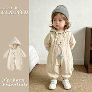 2026秋冬新作 赤ちゃん セーター つなぎ 子供服  キッズ服  ベビー  ロンパース つなぎ