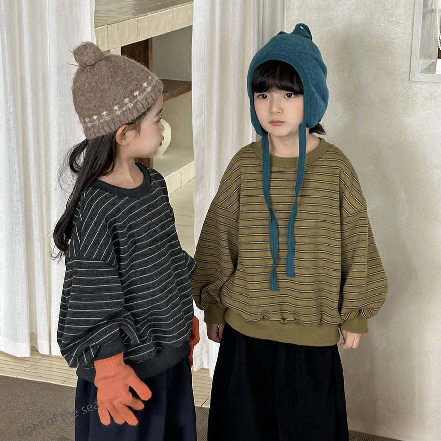 2026新作韓国子供服 ベビー服 キッズ 男女兼用 長袖 トップス2色 80cm